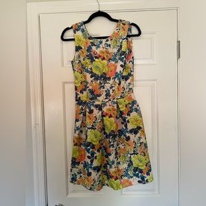 Vibrant dress from British boutique